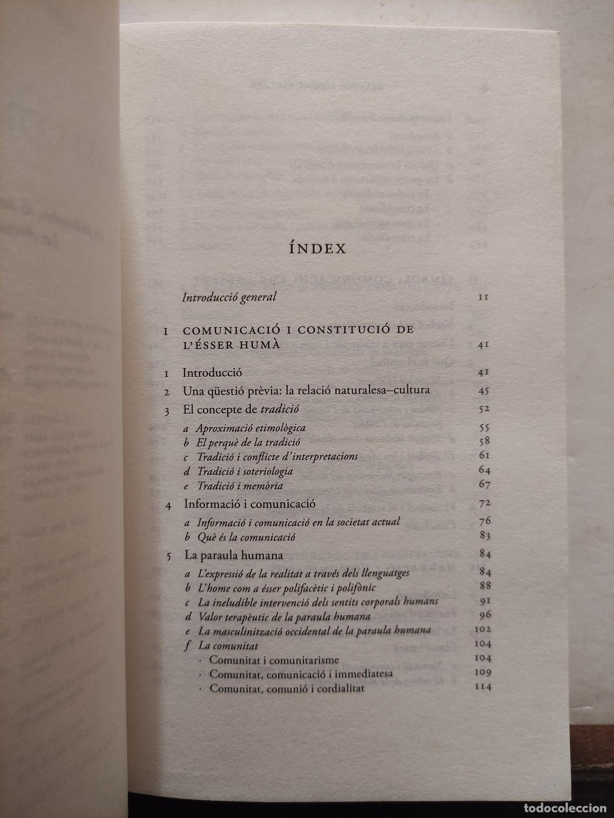 Libros de segunda mano: RELIGIO I COMUNICACIO - LLUIS DUCH - Foto 3