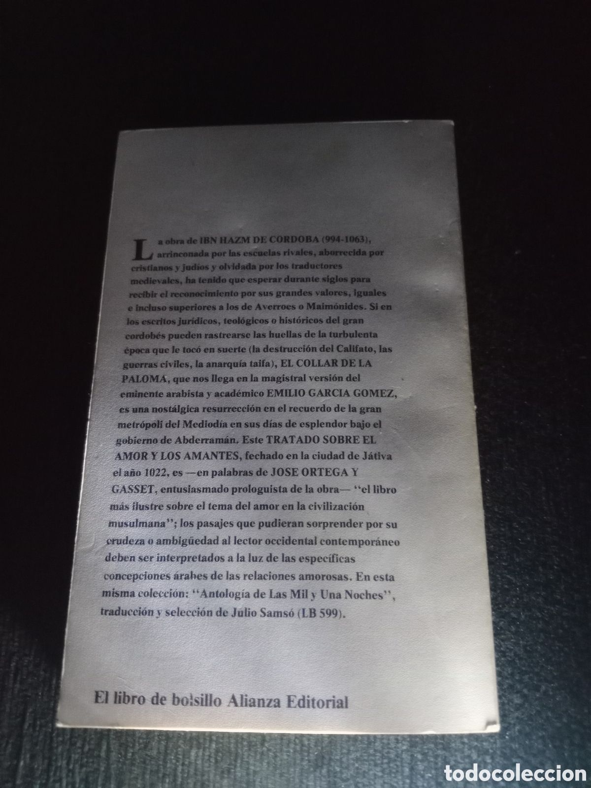 Libros de segunda mano: Toreteblanco el collar de la paloma - Foto 2