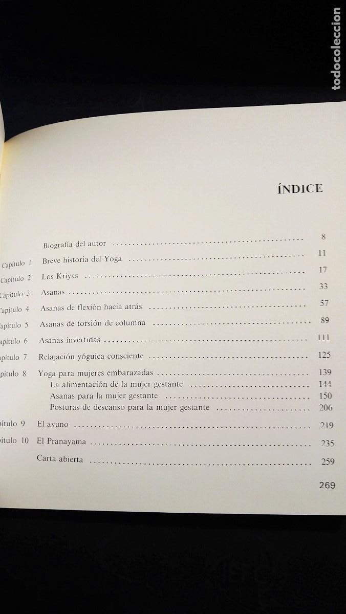 Libros de segunda mano: YOGA CLASICO Y TRADICIONAL. FUNDAMENTOS B&Aacute;SICOS - PROF.TAMARI - Foto 3