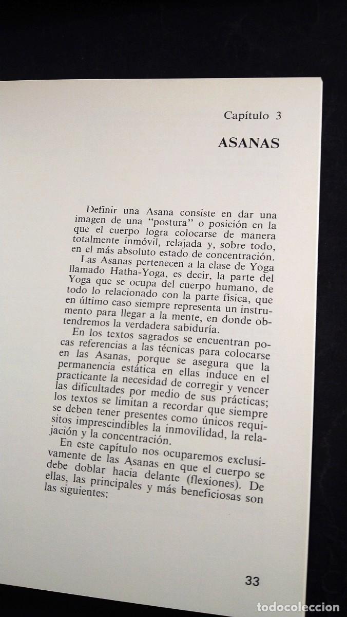 Libros de segunda mano: YOGA CLASICO Y TRADICIONAL. FUNDAMENTOS B&Aacute;SICOS - PROF.TAMARI - Foto 5