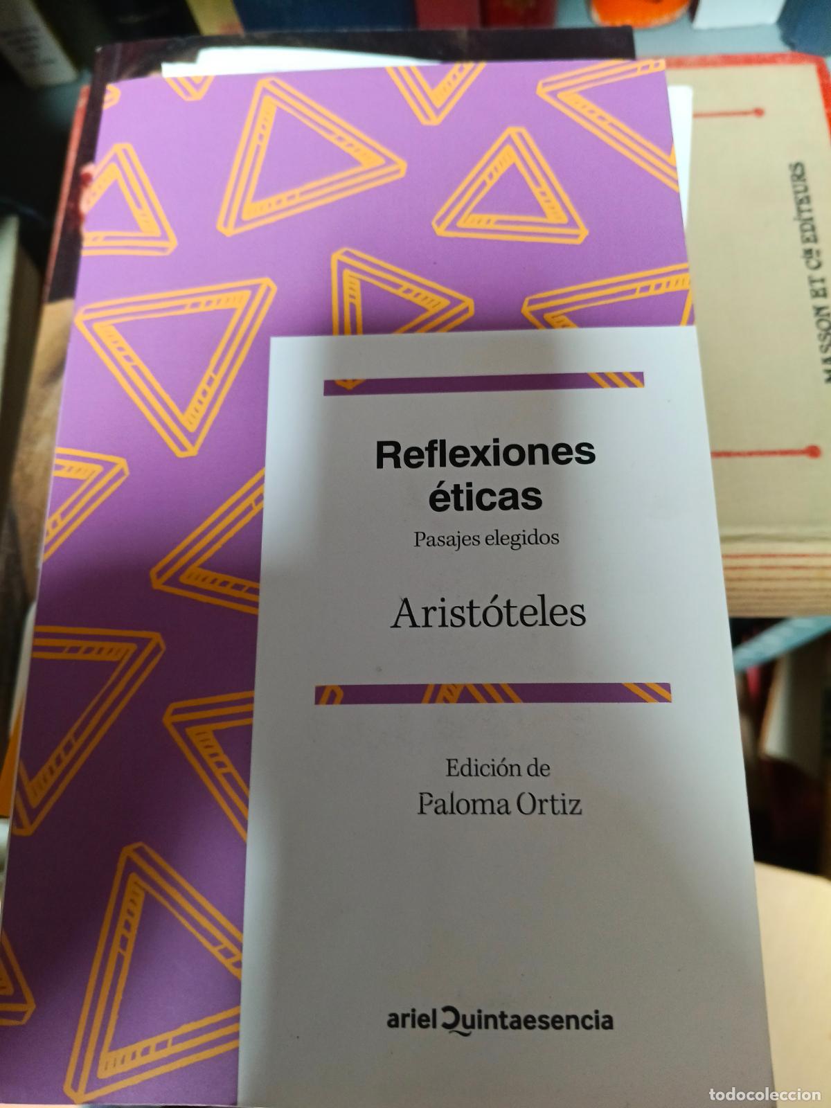 Libros de segunda mano: REFLEXIONES &Eacute;TICAS - ARIST&Oacute;TELES - Foto 1
