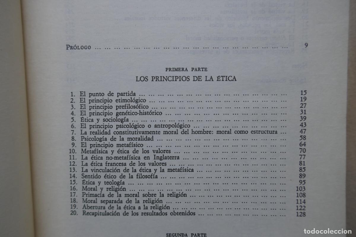 Libros de segunda mano: Jos&eacute; Luis L. Aranguren - &Eacute;tica - Foto 7