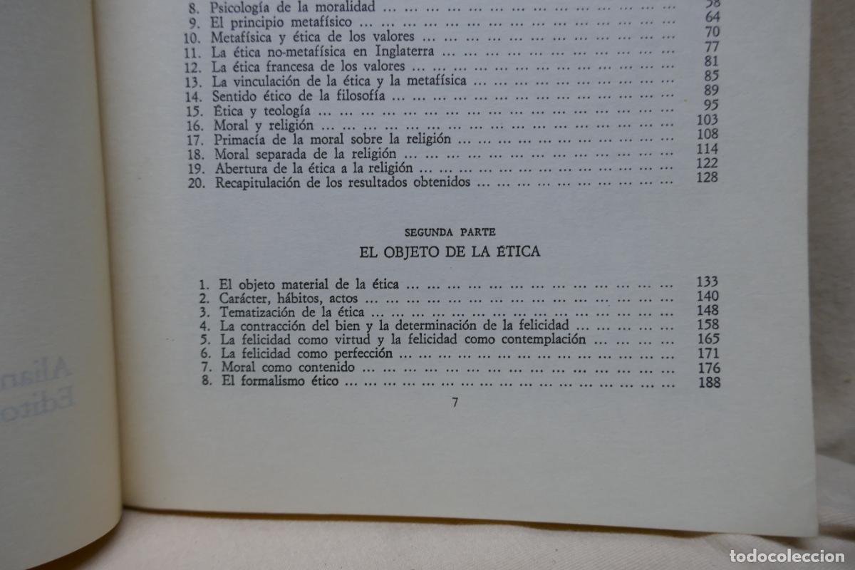 Libros de segunda mano: Jos&eacute; Luis L. Aranguren - &Eacute;tica - Foto 8