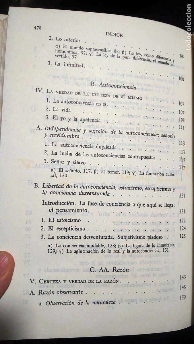 Libros de segunda mano: FENOMENOLOG&Iacute;A DEL ESPIRITU - HEGEL - Foto 7