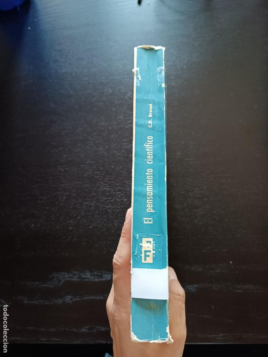 Libros de segunda mano: El pensamiento cient&iacute;fico - C. D. Broad - Foto 3