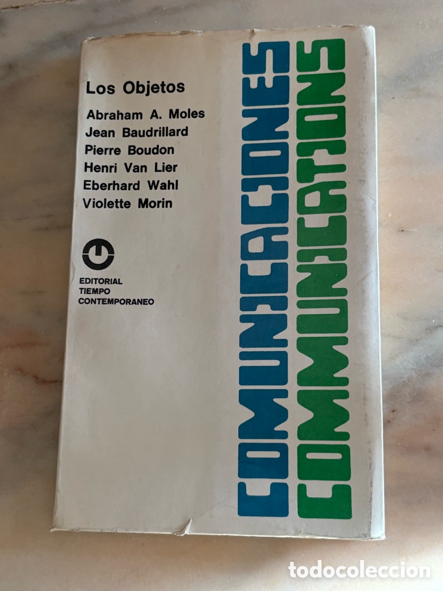 Libros de segunda mano: Comunicaciones/Los objetos - Foto 1