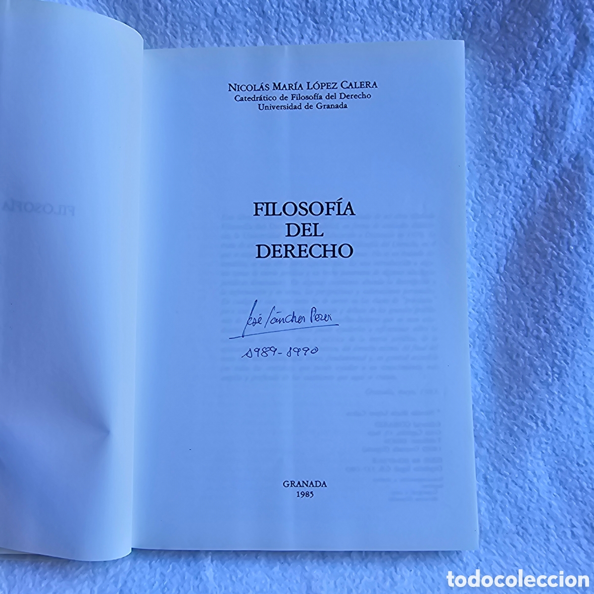 Libros de segunda mano: FILOSOF&Iacute;A DEL DERECHO EDITORIAL COMARES - Foto 3