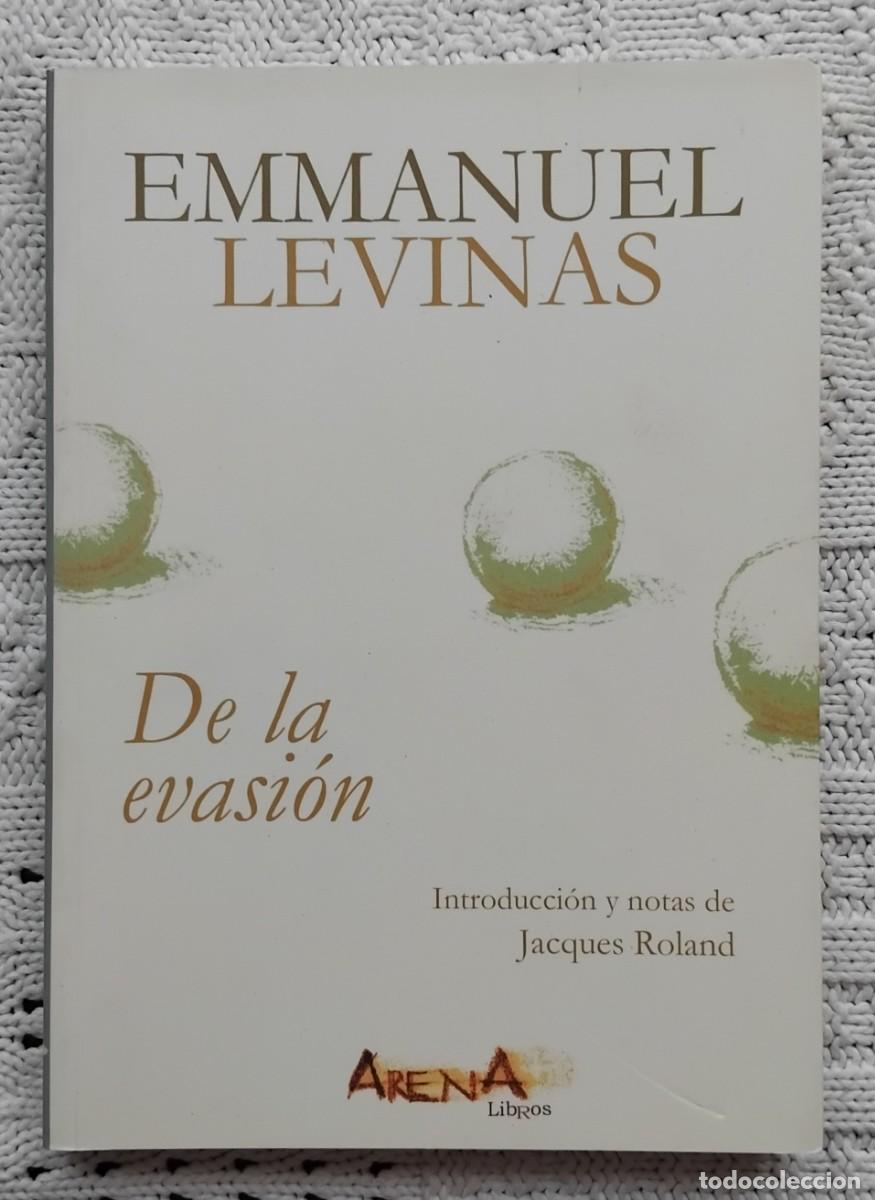 Libros de segunda mano: Emmanuel Levinas DE LA EVASION - Foto 1