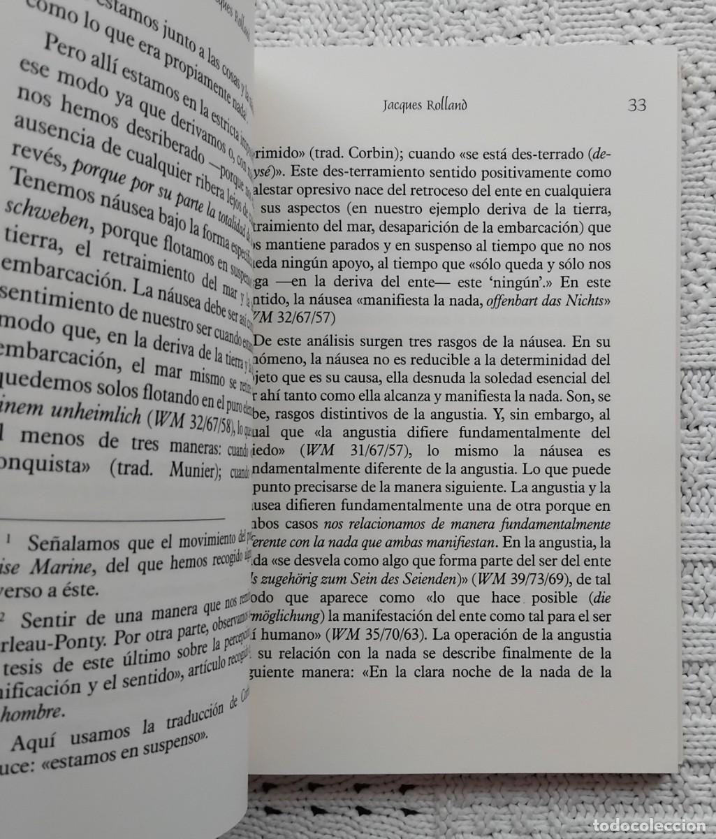 Libros de segunda mano: Emmanuel Levinas DE LA EVASION - Foto 3
