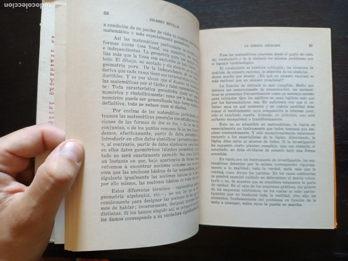 Libros de segunda mano: La l&oacute;gica aplicada - Gilbert B&eacute;ville - Foto 6