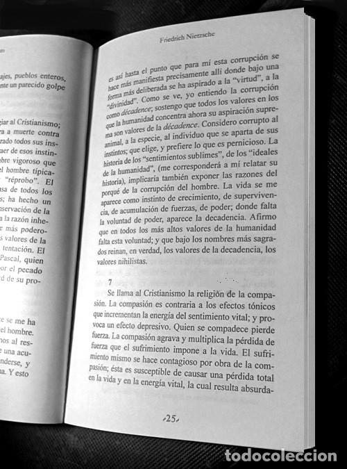 Libros de segunda mano: NIETZSCHE. FREDRICH. EL ANTICRISTO. - Foto 3