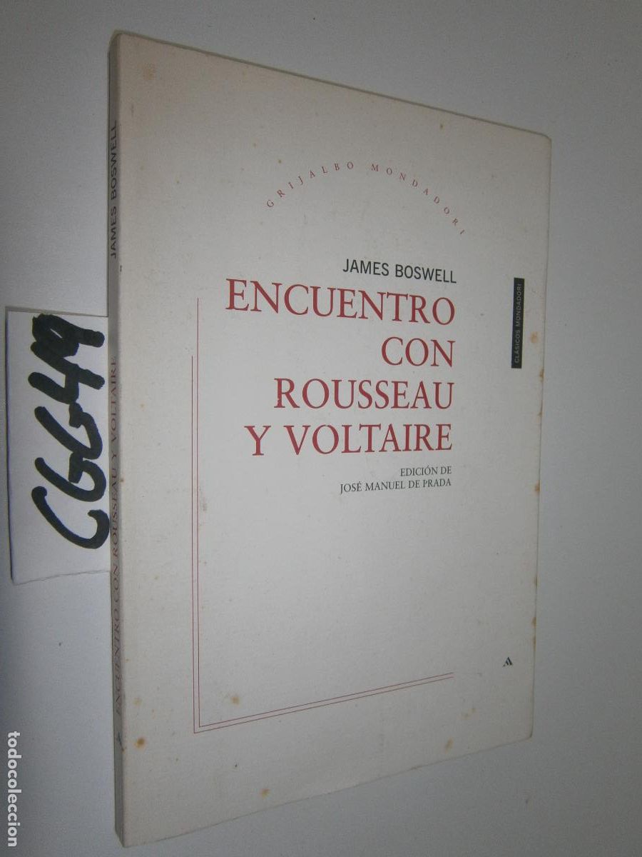Libros de segunda mano: ENCUENTRO CON ROUSSEAU Y VOLTAIRE - Foto 1