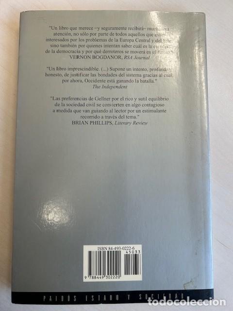 Libros de segunda mano: Condiciones de la libertad -Ernest Gellner- - Foto 2