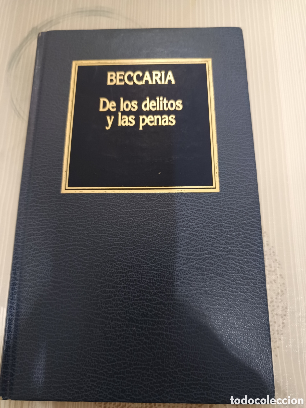 Libros de segunda mano: &rdquo;De los delitos y las penas&rdquo; de Cesare Beccaria - Foto 1