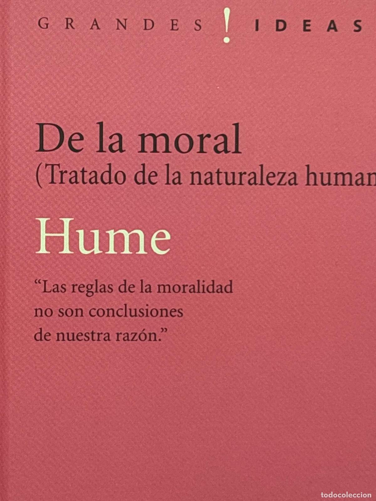 Libros de segunda mano: De la moral - David Hume - Foto 1
