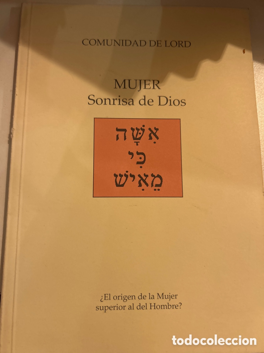 Libros de segunda mano: Mujer sonrisa de Dios. Comunitat de Lord. C11 - Foto 1