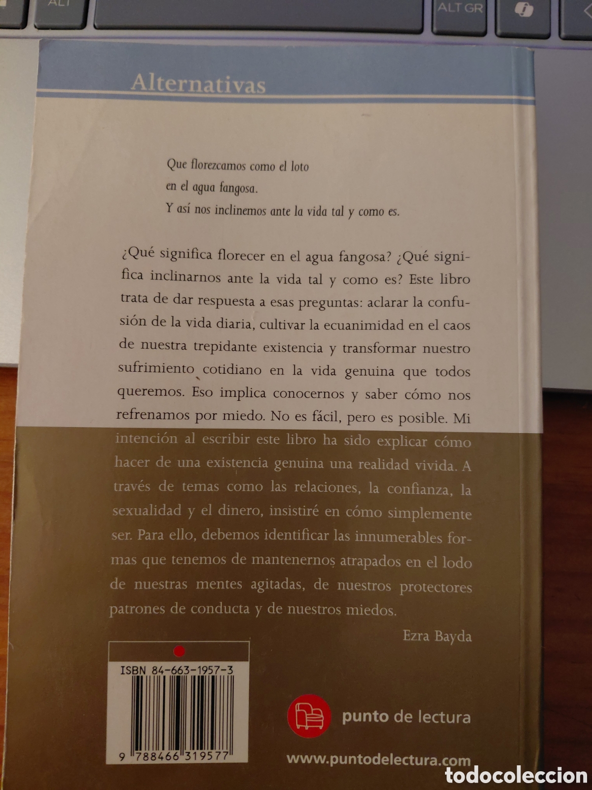 Libros de segunda mano: Como pez en el agua, Ezra Bayda - Foto 2