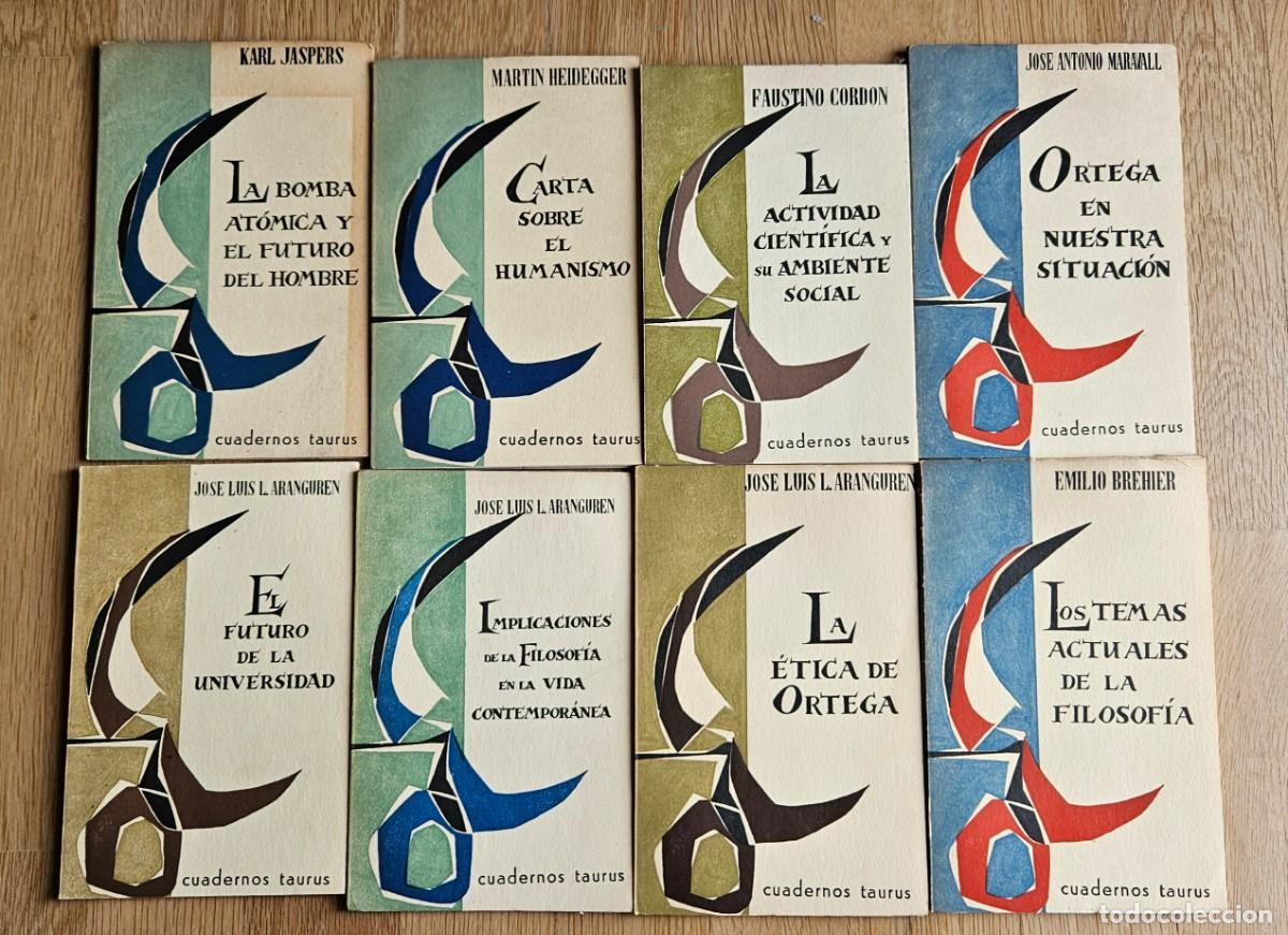 Libros de segunda mano: Cuadernos Taurus 8 Filosofia - Foto 1