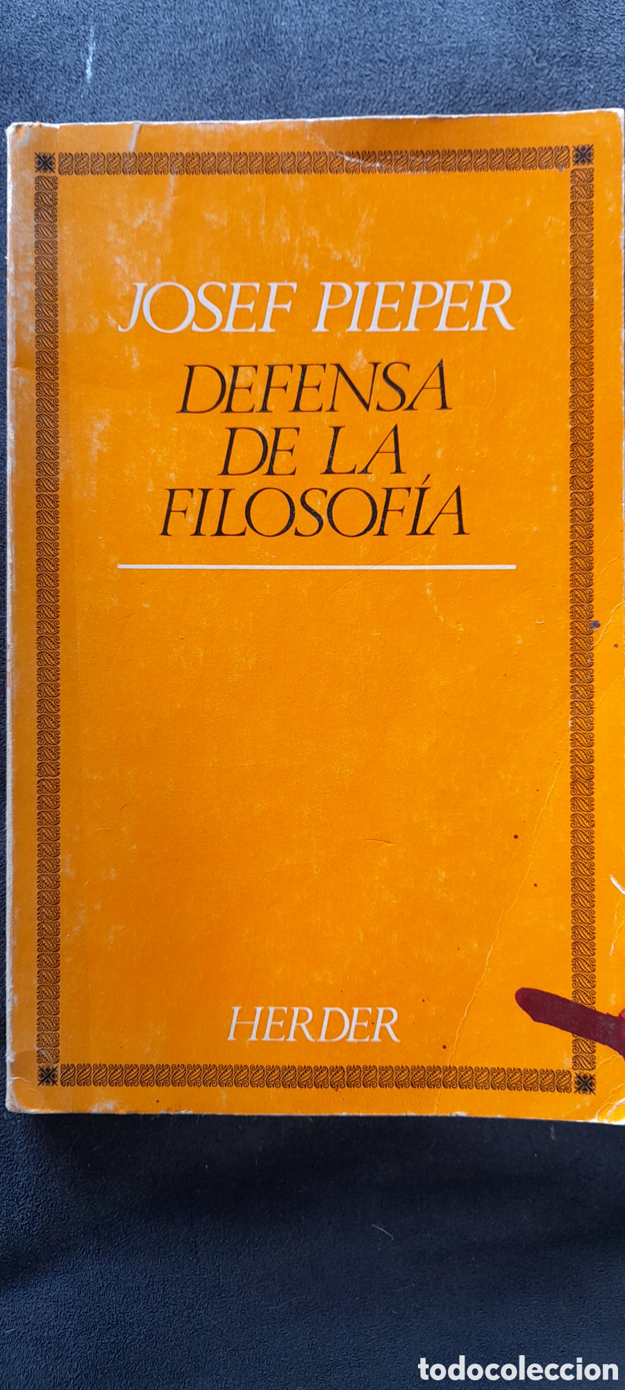 Libros de segunda mano: Defensa de la filosof&iacute;a. Josef Pieper - Foto 1