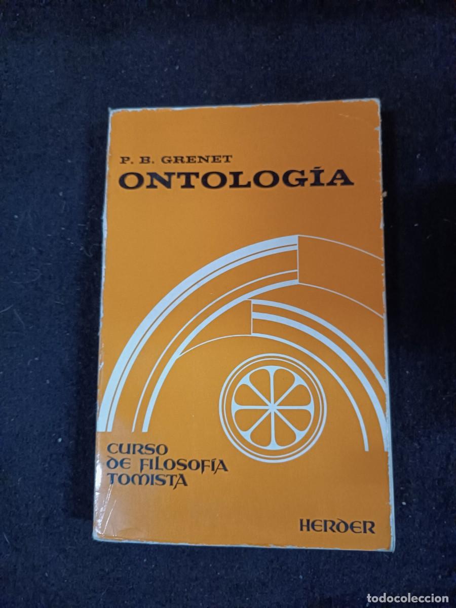 Libros de segunda mano: Ontolog&iacute;a - P. B. Grenet - Foto 1
