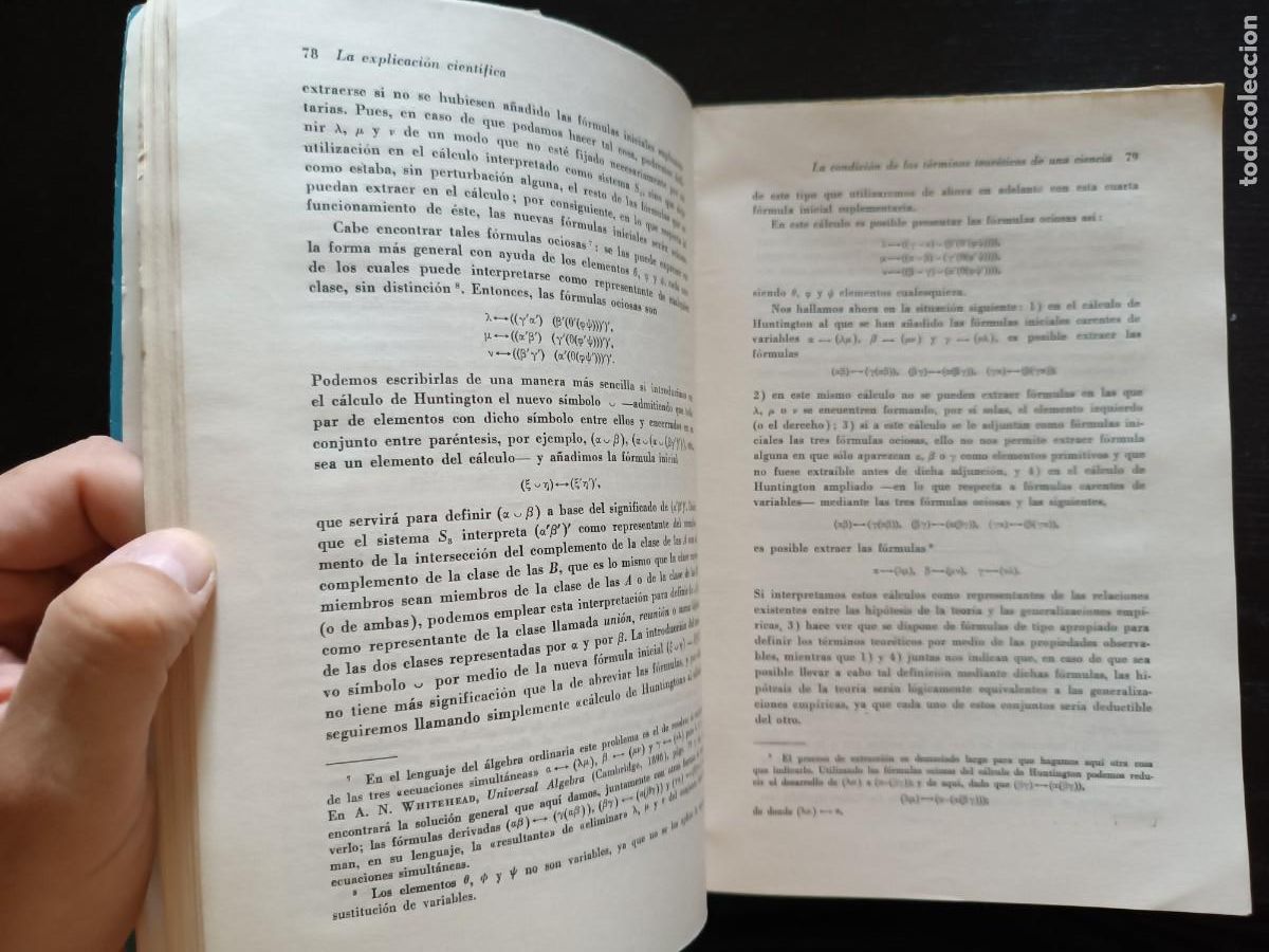Libros de segunda mano: La explicaci&oacute;n cient&iacute;fica - R. B. Braithwaite - Foto 5