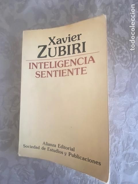 Libros de segunda mano: Inteligencia Sentiente. Xavier Zubiri. - Foto 1