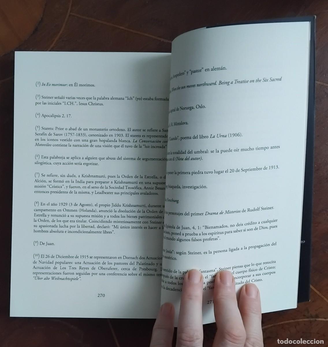 Libros de segunda mano: Andr&eacute;i Biely RECORDANDO ARUDOLF STEINER (I) - Foto 6
