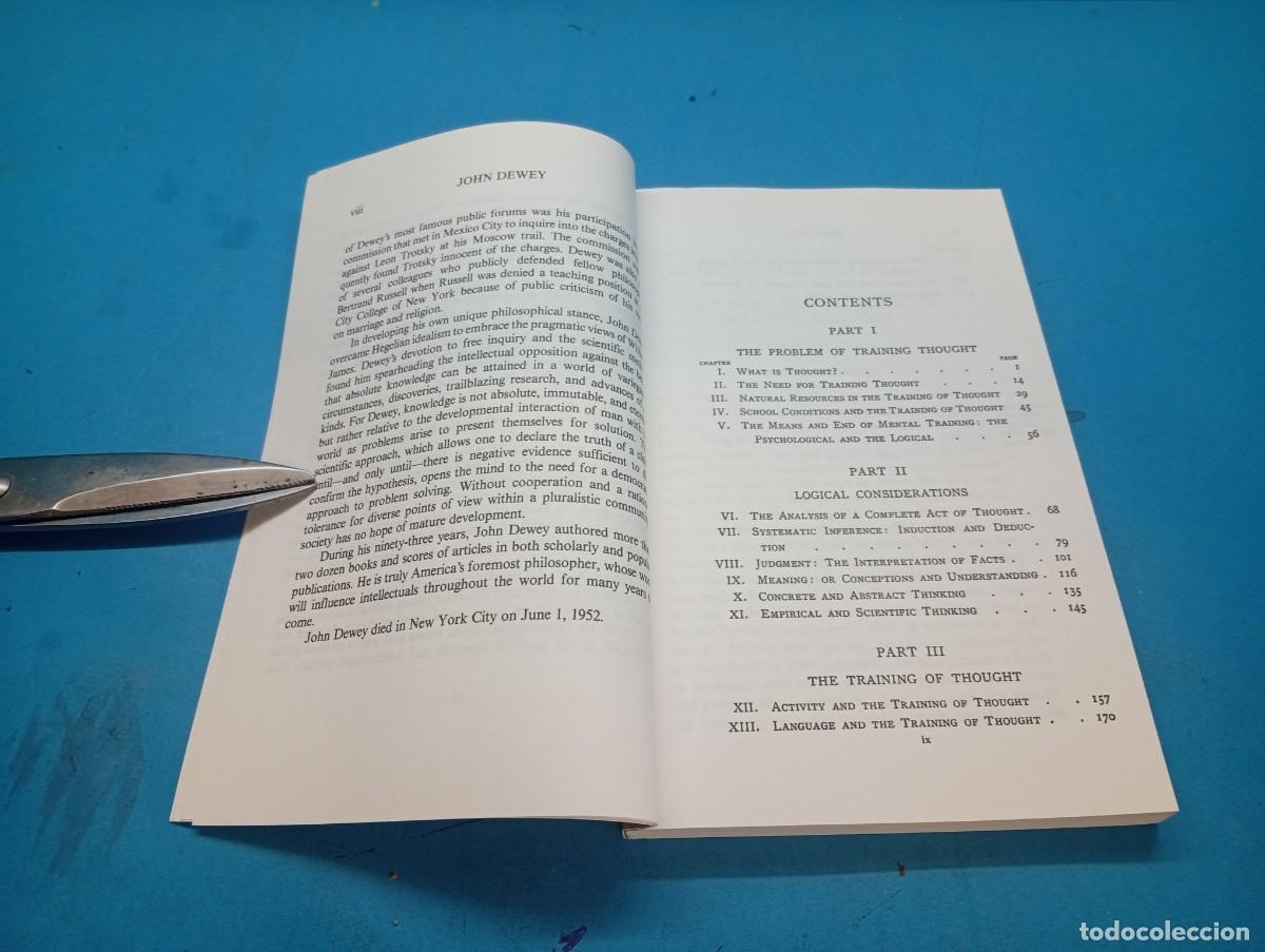 Libros de segunda mano: How We Think .- John Dewey - Foto 4