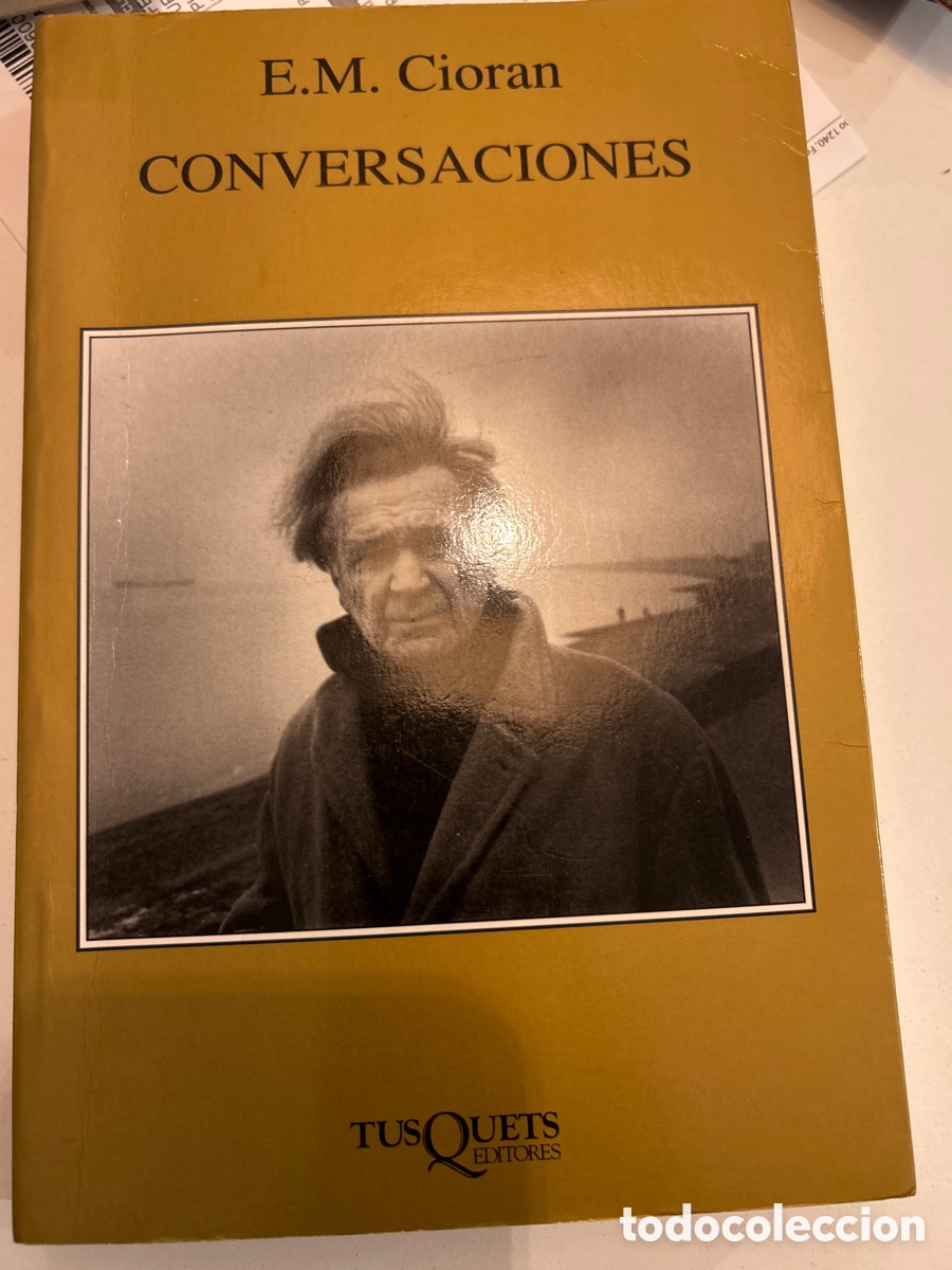Libros de segunda mano: Conversaciones per E.M. Cioran. C1n - Foto 1