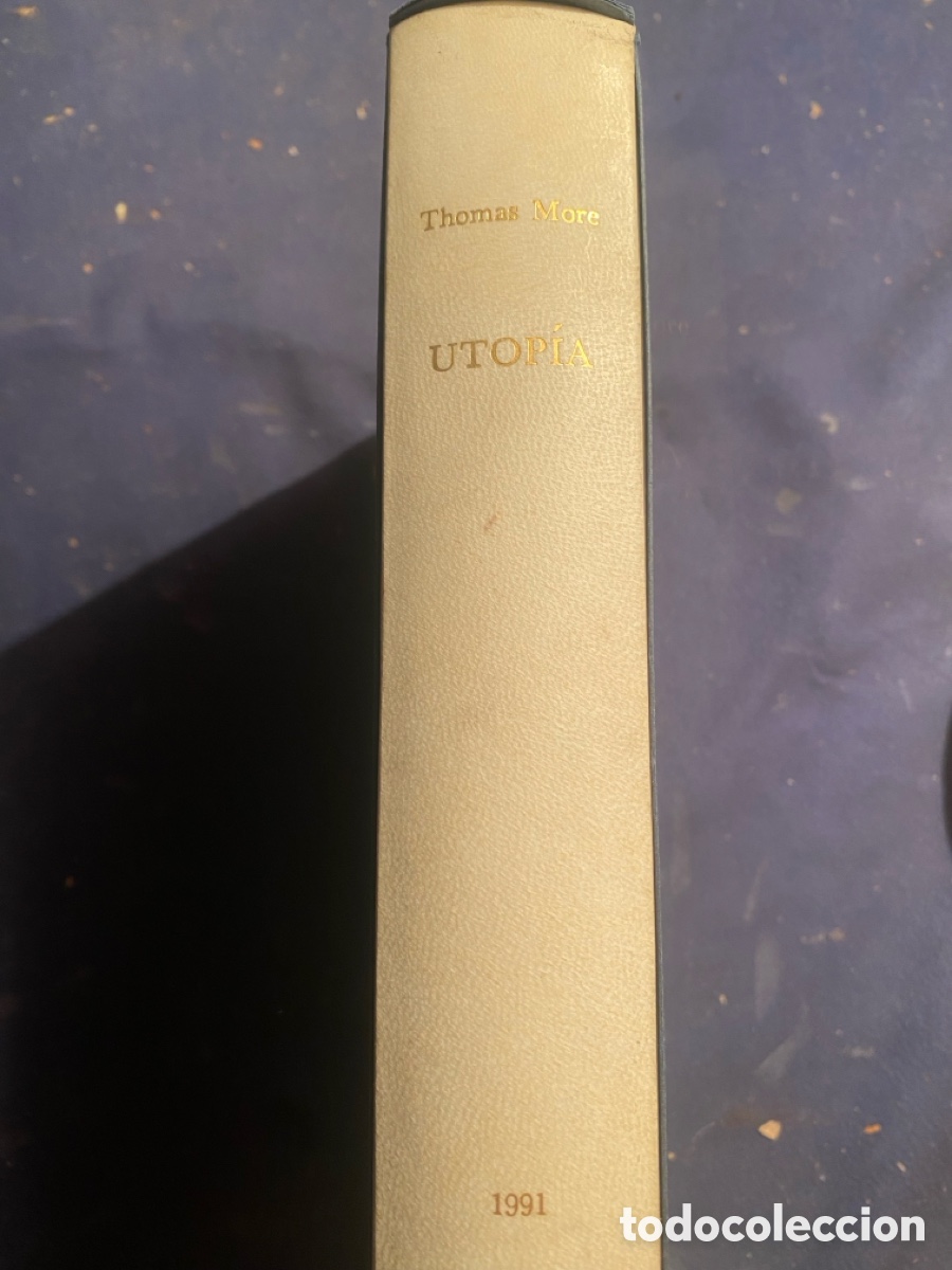 Libros de segunda mano: THOMAS MORE: - UTOP&Iacute;A. DE OPTIMO REPUBLICAE STATU - (1991) - Foto 1