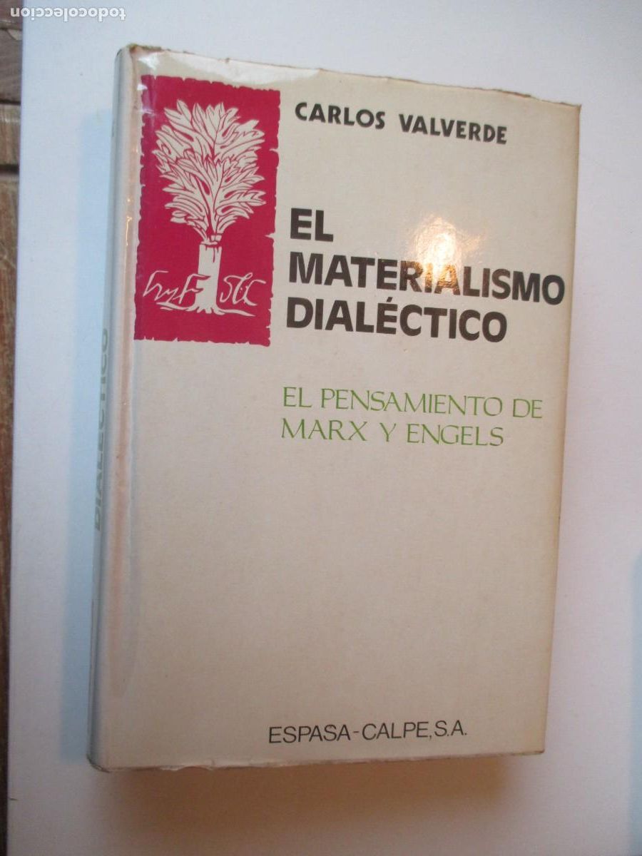 Libros de segunda mano: CARLOS VALVERDE El materialismo dial&eacute;ctico W38444 - Foto 1