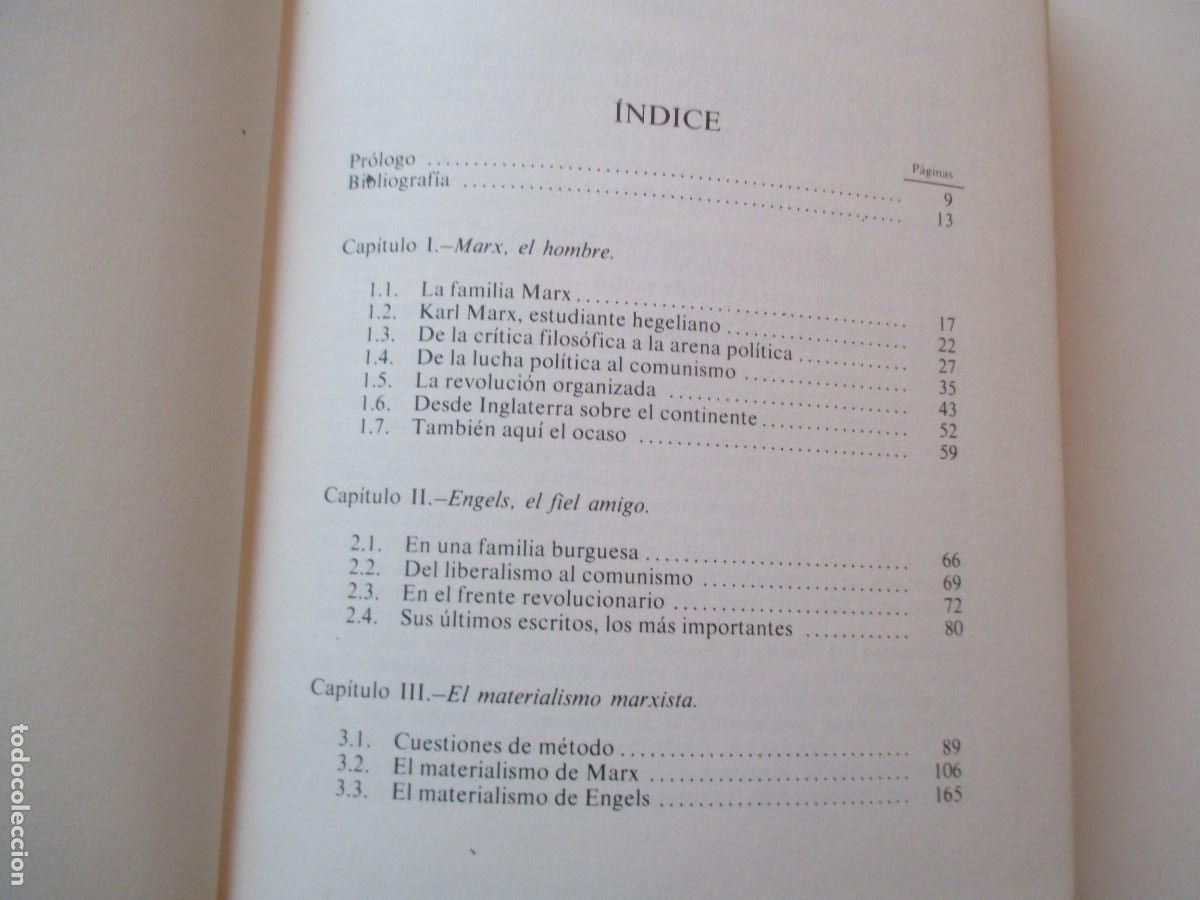 Libros de segunda mano: CARLOS VALVERDE El materialismo dial&eacute;ctico W38444 - Foto 2