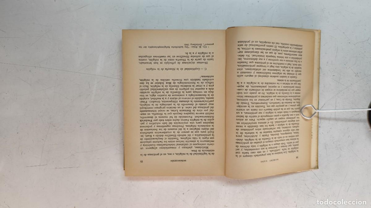 Libros de segunda mano: Introducci&oacute;n a la filosof&iacute;a de la religi&oacute;n. Albert Lang - Foto 3