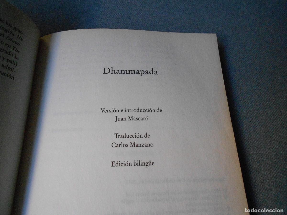 Libros de segunda mano: DHAMMAPADA. LAS ENSE&Ntilde;ANZAS DE BUDA - Foto 2