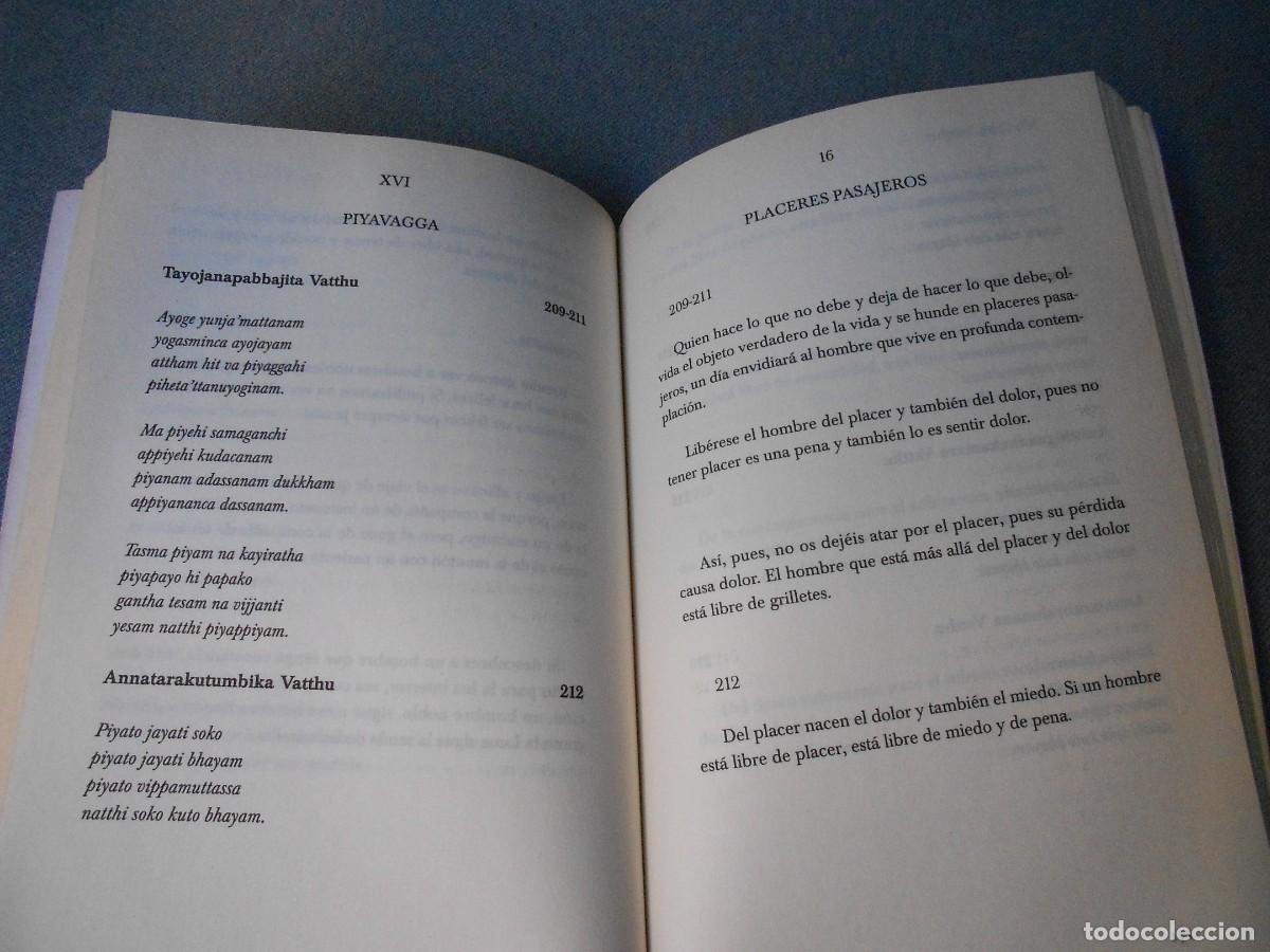 Libros de segunda mano: DHAMMAPADA. LAS ENSE&Ntilde;ANZAS DE BUDA - Foto 6