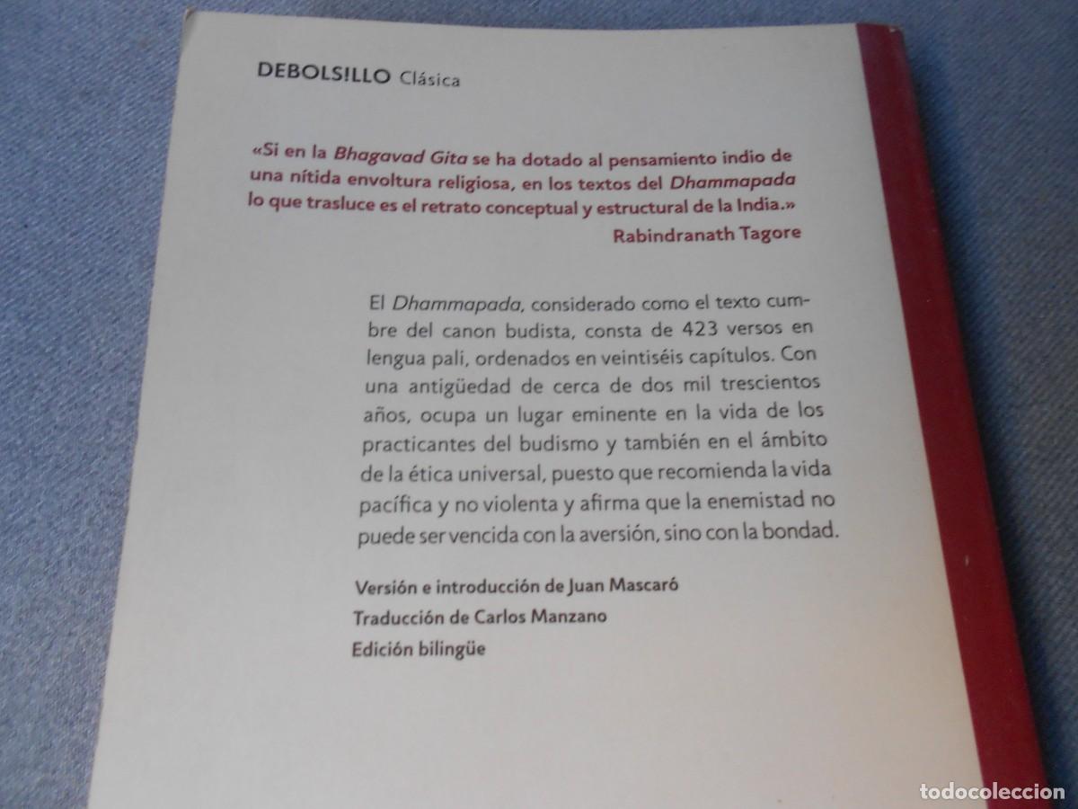 Libros de segunda mano: DHAMMAPADA. LAS ENSE&Ntilde;ANZAS DE BUDA - Foto 8