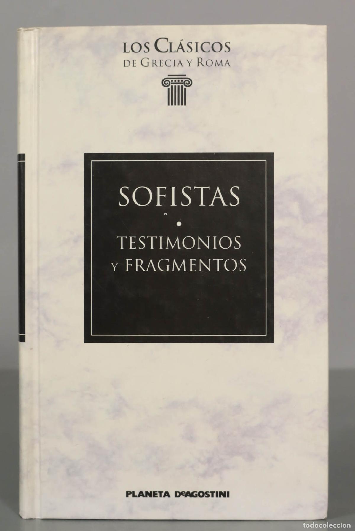 Libros de segunda mano: SOFISTAS. TESTIMONIOS Y FRAGMENTOS. - Foto 1