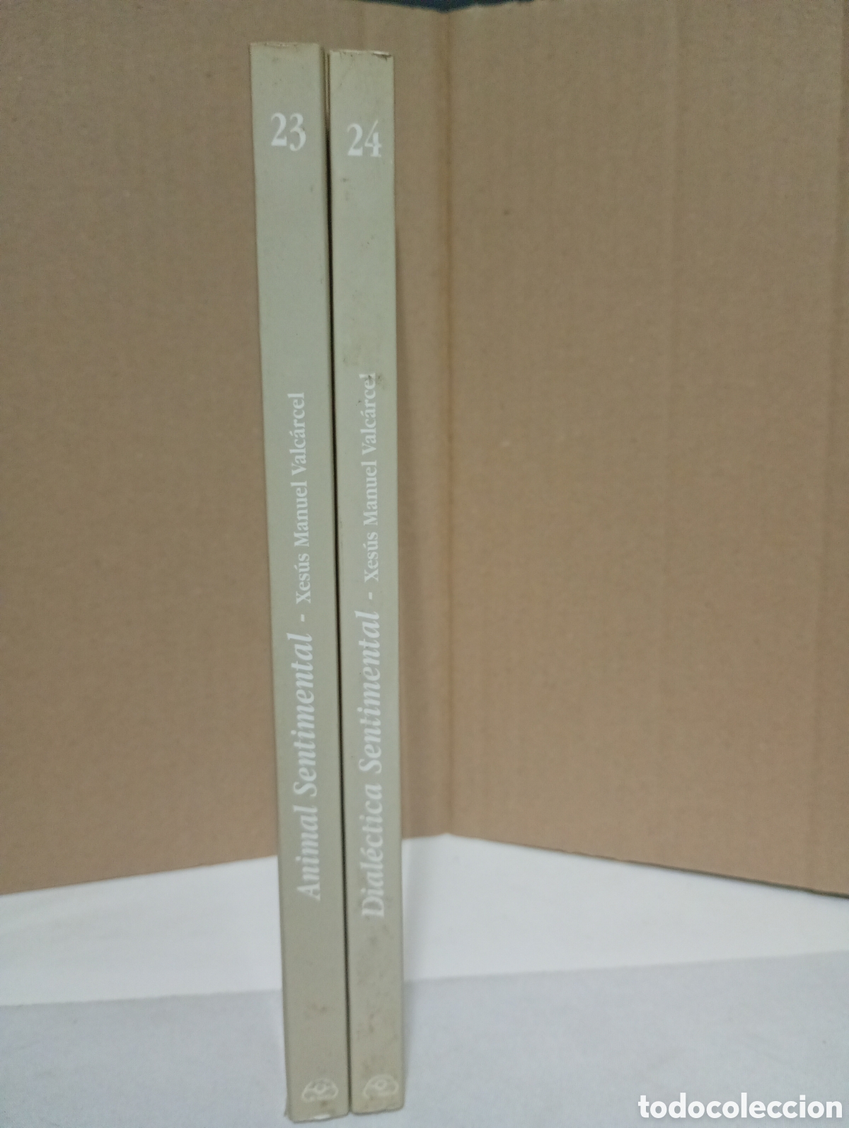 Libros de segunda mano: Animal sentimental e Dial&eacute;ctica sentimental de Xes&uacute;s Manuel Valc&aacute;rcel - Foto 5