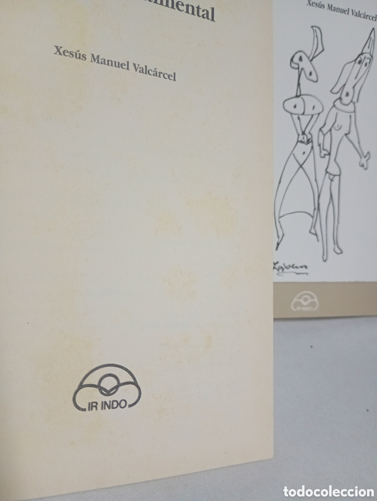 Libros de segunda mano: Animal sentimental e Dial&eacute;ctica sentimental de Xes&uacute;s Manuel Valc&aacute;rcel - Foto 10