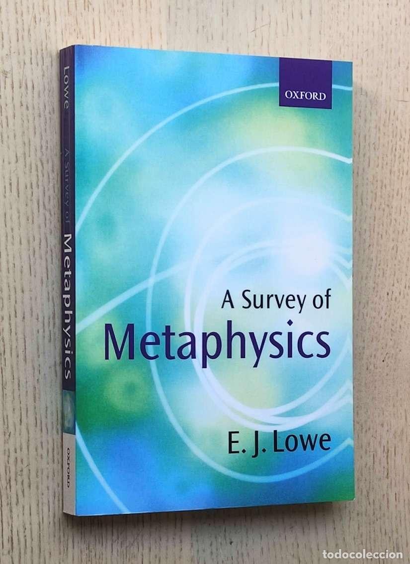Libros de segunda mano: A SURVEY OF METAPHYSICS - LOWE, E. J. - Foto 1