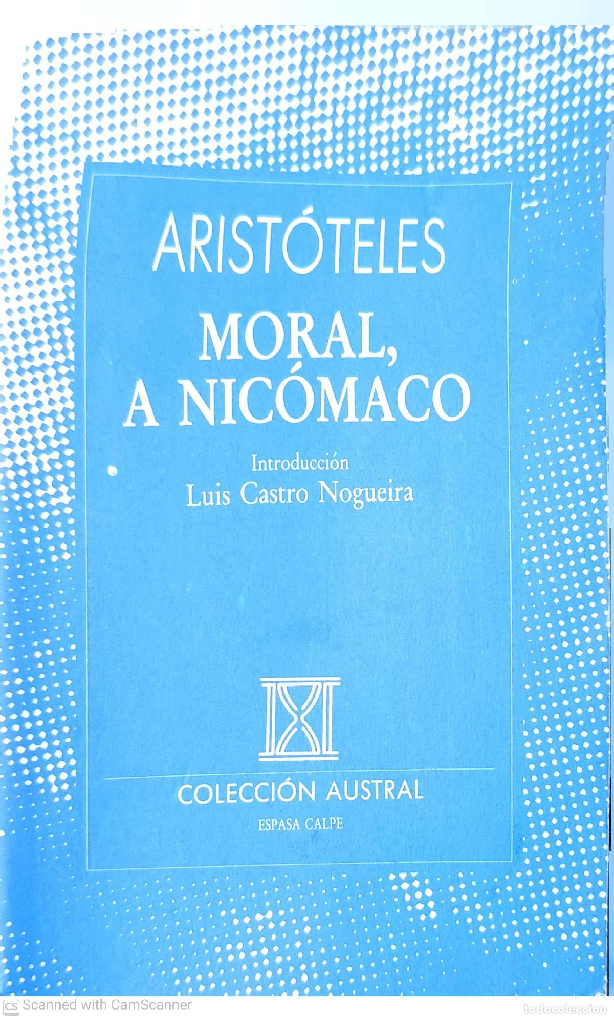 Libros de segunda mano: Moral, a Nic&oacute;maco - Arist&oacute;teles - Foto 1