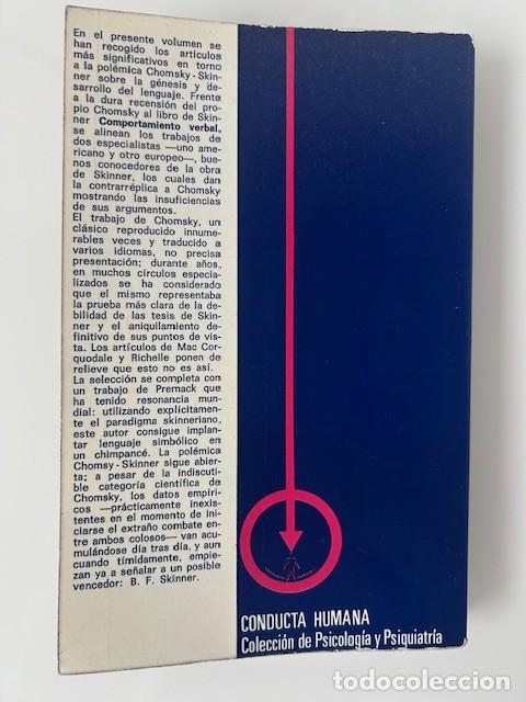 Libros de segunda mano: &iquest;Chomsky o Skinner? La g&eacute;nesis del lenguaje - Foto 2