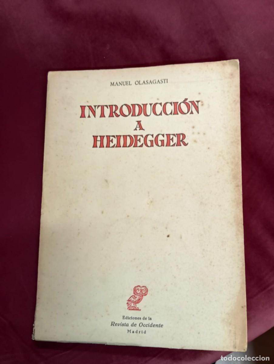 Libros de segunda mano: INTRODUCCION A HEIDEGGER - Foto 1