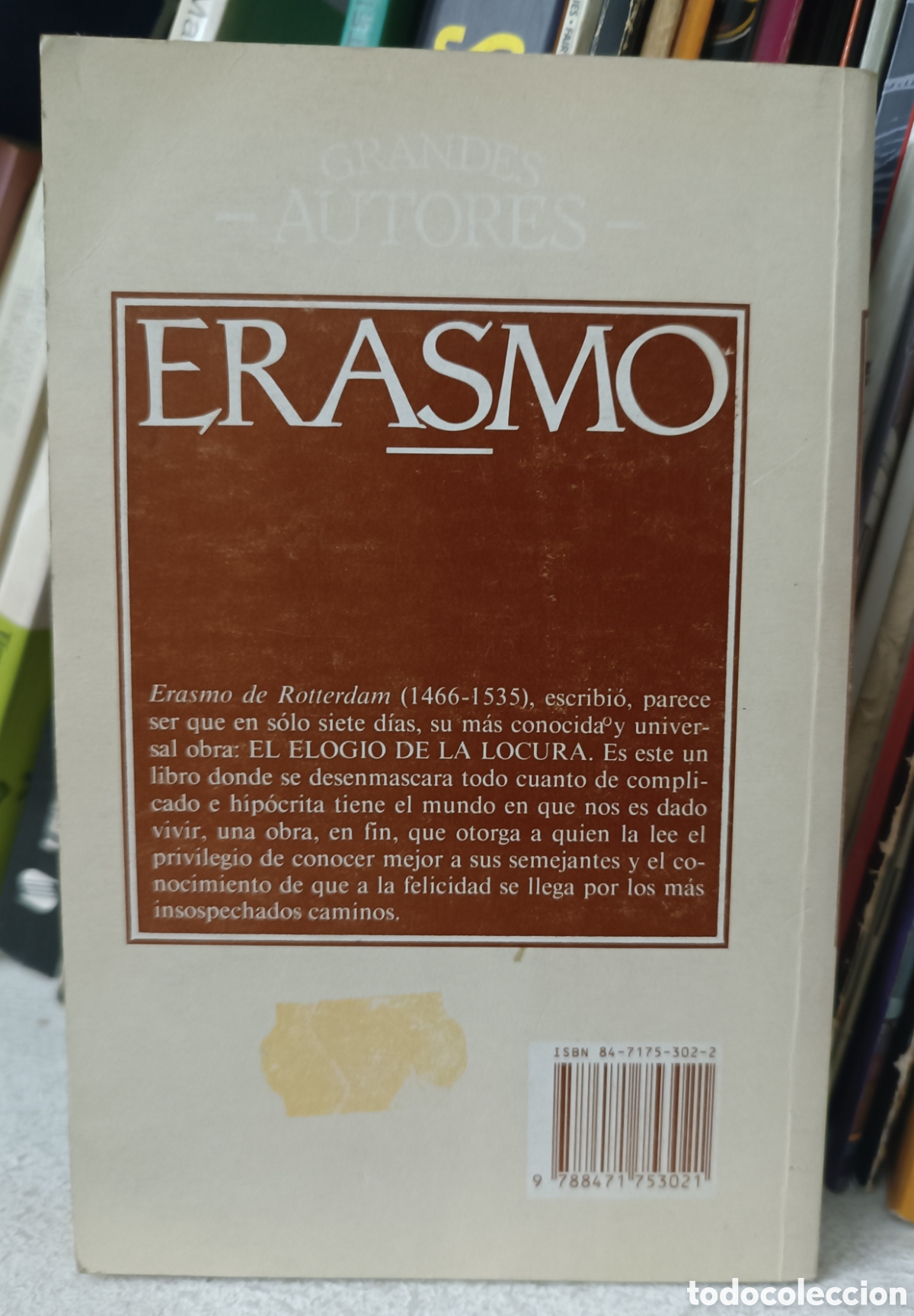 Libros de segunda mano: Elogio de la locura. - Foto 2