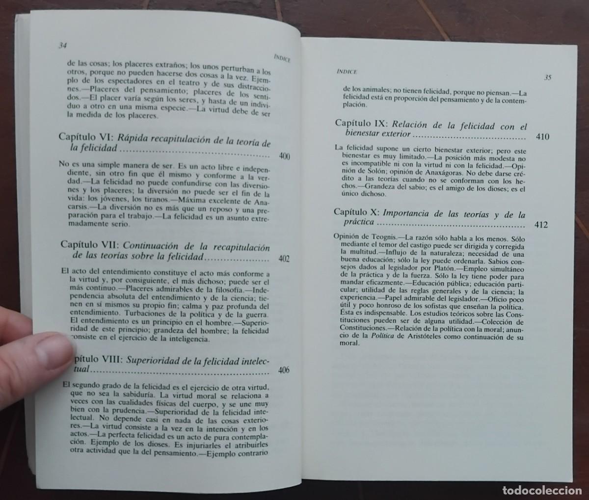 Libros de segunda mano: Aristoteles MORAL, A NICOMACO - Foto 2
