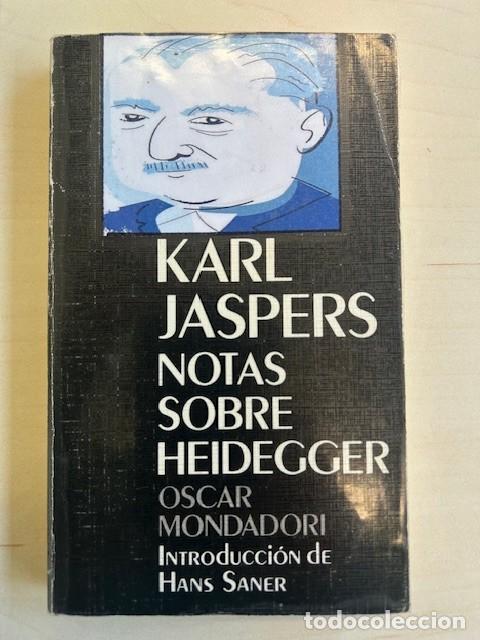 Libros de segunda mano: Notas sobre Heidegger -Karl Jaspers- - Foto 1