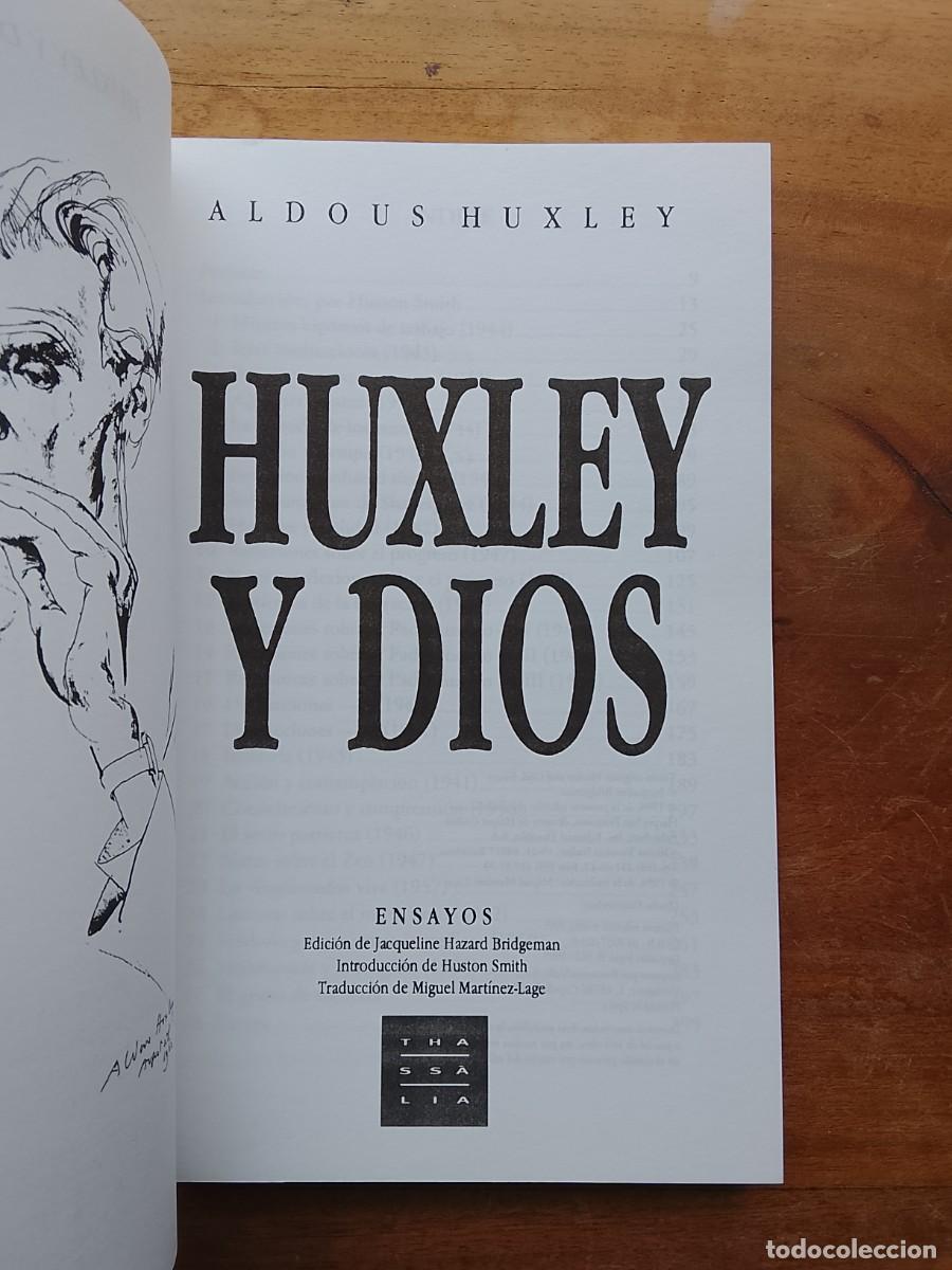Libros de segunda mano: Huxley y Dios. Aldous Huxley - Foto 2