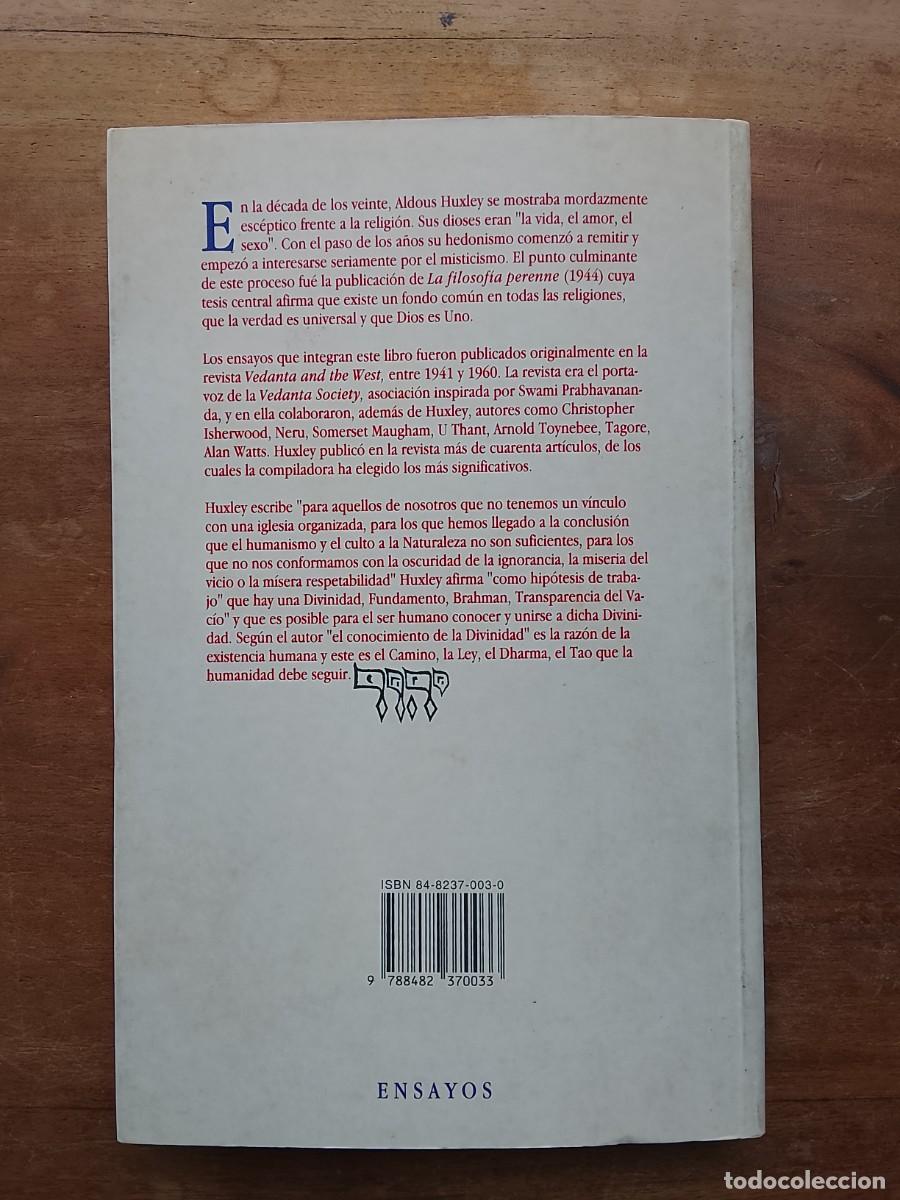 Libros de segunda mano: Huxley y Dios. Aldous Huxley - Foto 6