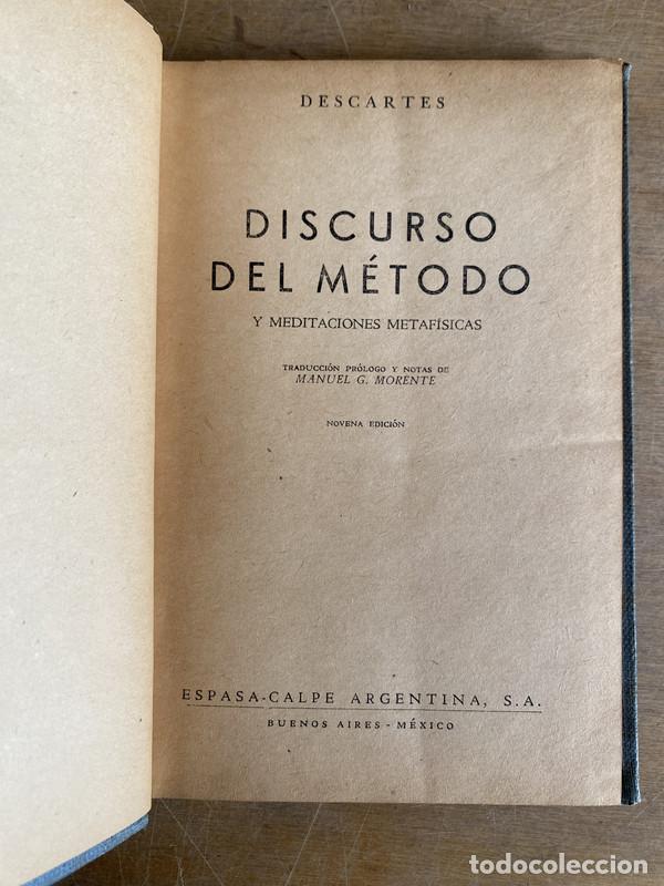 Libros de segunda mano: Discurso del metodo - Descartes - Foto 1