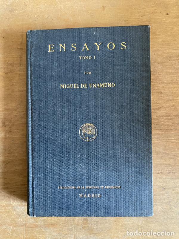 Libros de segunda mano: ENSAYOS - De Unamuno Miguel - Foto 1